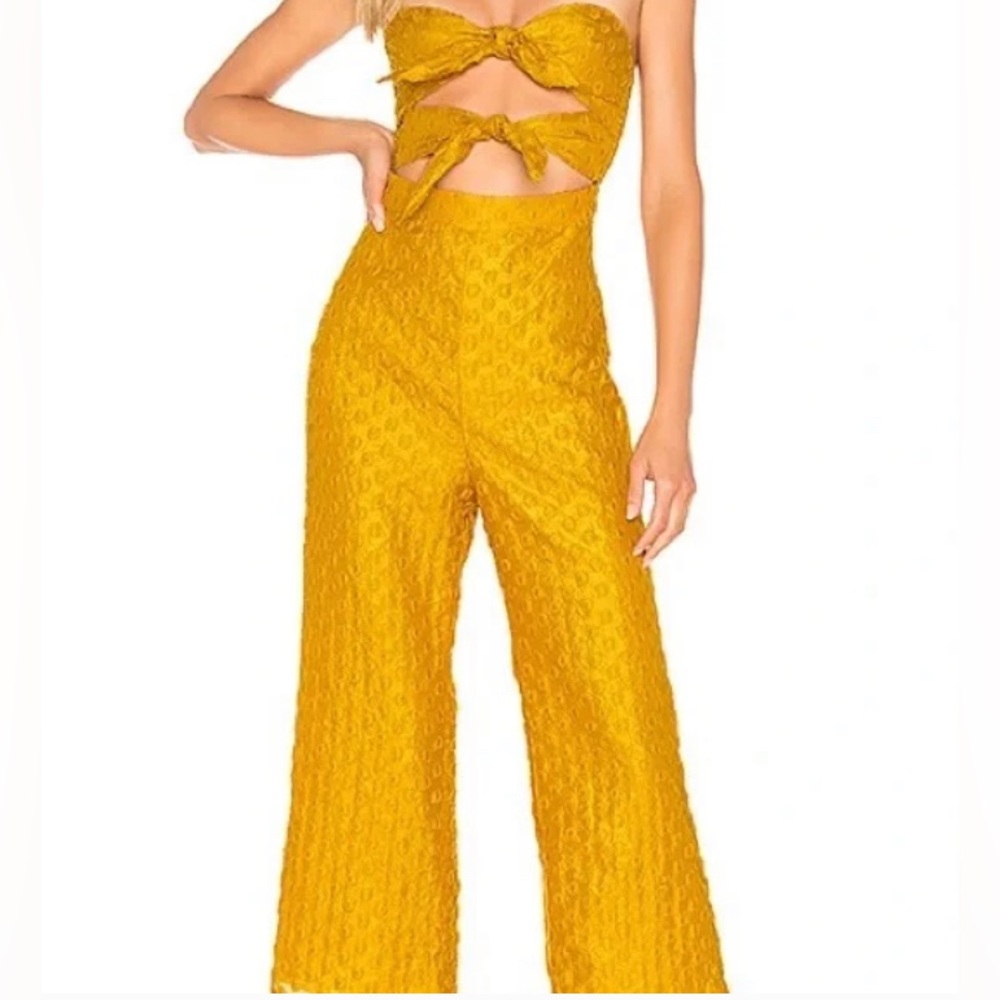 Mustard jumpsuit